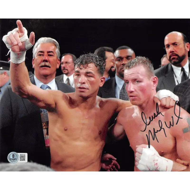 Micky Ward "Irish" Authentic Signed 8x10 Horizontal Photo Autographed BAS 3