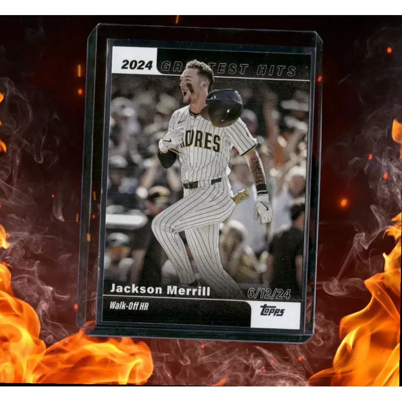 2025 Topps Jackson Merrill 2024's Greatest Hits #GH-12