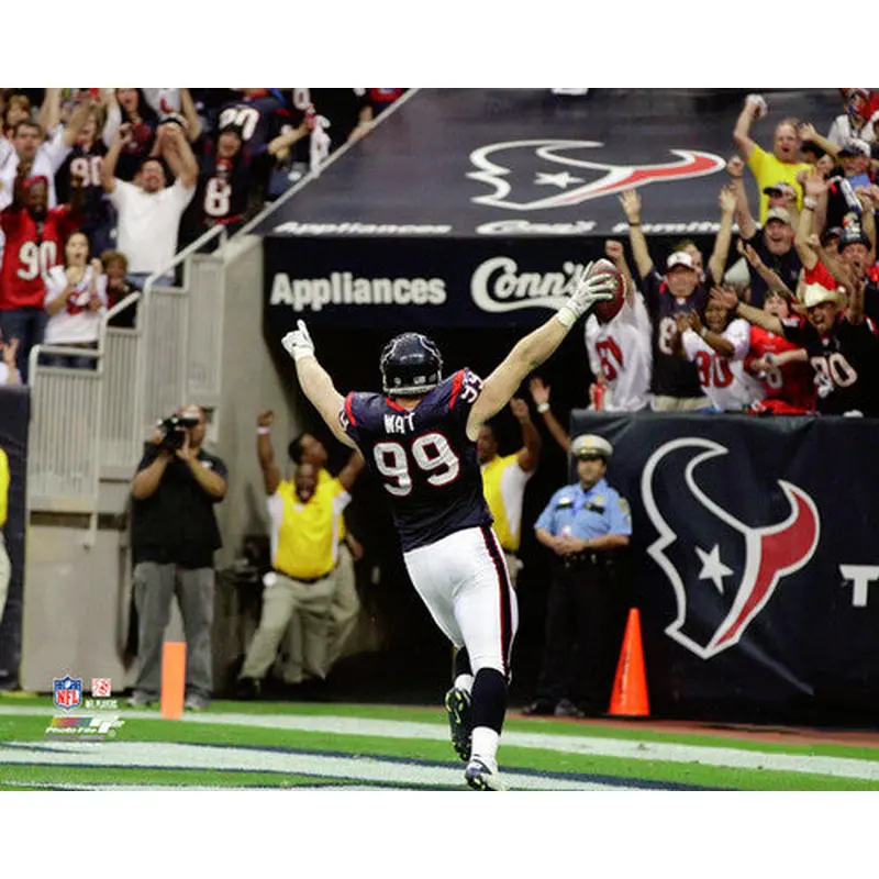 J.J. Watt "Playoff Hero" (2012) Houston Texans Premium Poster Print - Photofile 16x20