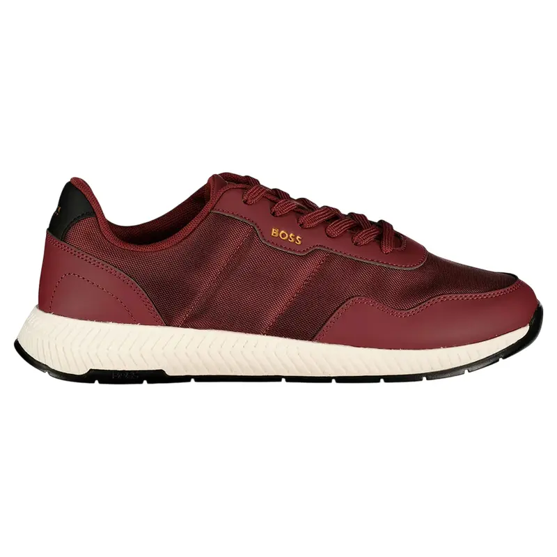 HUGO BOSS SHOES TITANIUM RUNN DARK RED 50523180603