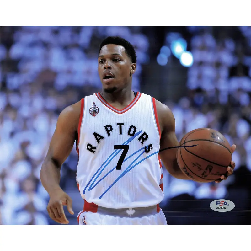 Kyle Lowry signed 8x10 photo PSA/DNA Toronto Raptors Autographed
