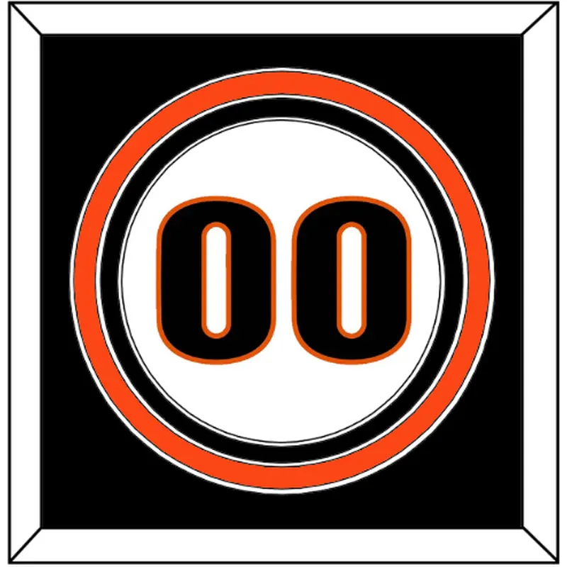 San Francisco Number - Home White (1994-1999) - Triple Mat 3