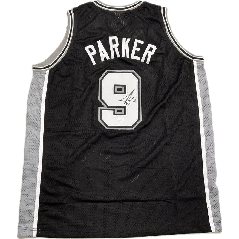 Tony Parker signed jersey PSA/DNA San Antonio Spurs Autographed
