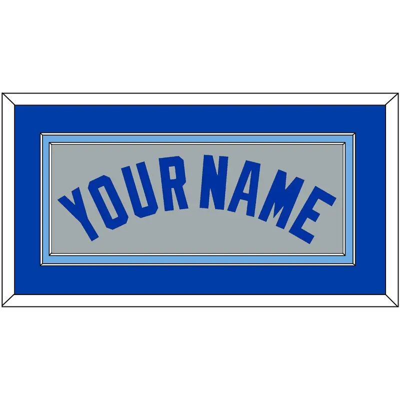 Toronto Name - Road Gray (1989-1996) - Double Mat 2