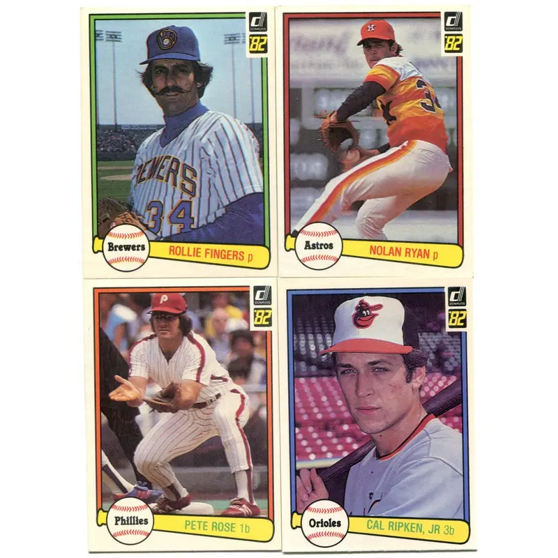 1982 Donruss Baseball Complete Set NM NM/MT (660) (23-113)