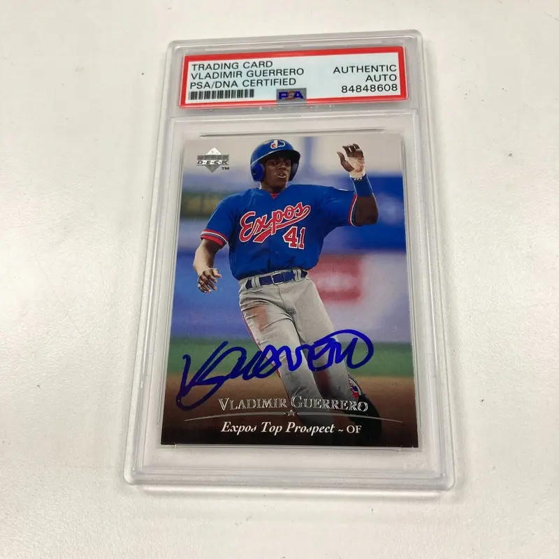 1994 Upper Deck SP Vladimir Guerrero Signed Autographed RC Rookie Card PSA DNA