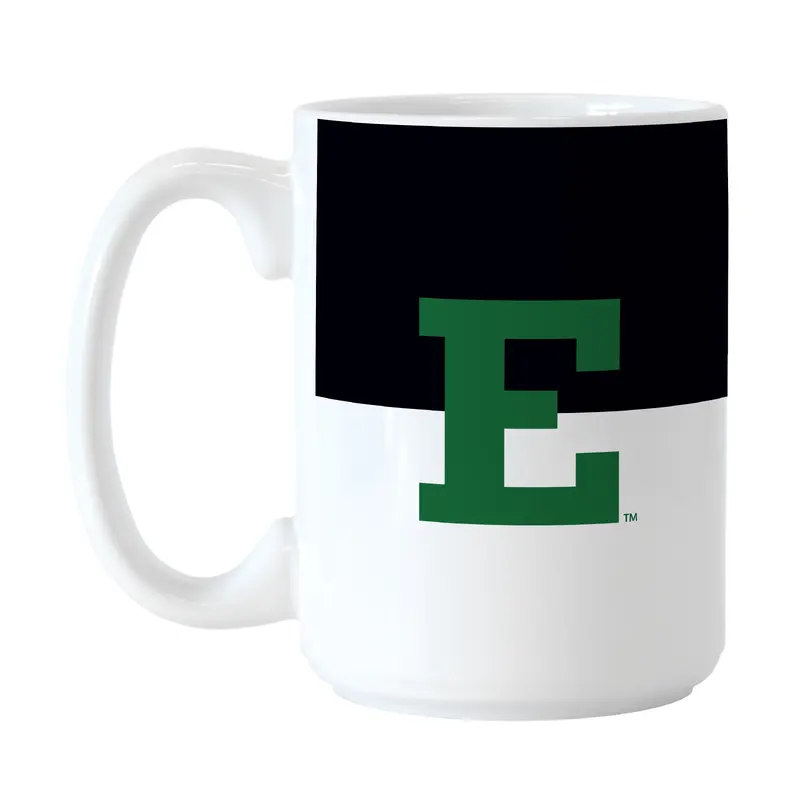 Eastern Michigan 15oz Colorblock Sublimated Mug