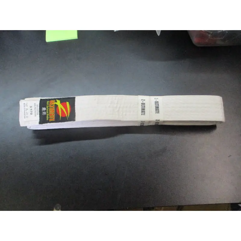 Used Ultimate Self Defense Studios White Belt Size 2/160