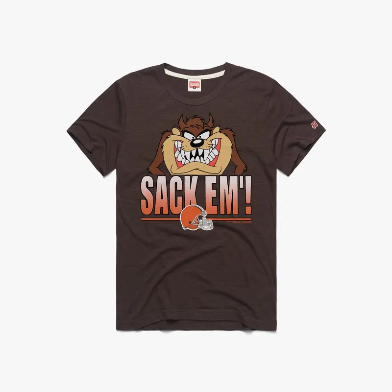 Looney Tunes Taz Sack Em' x Cleveland Browns