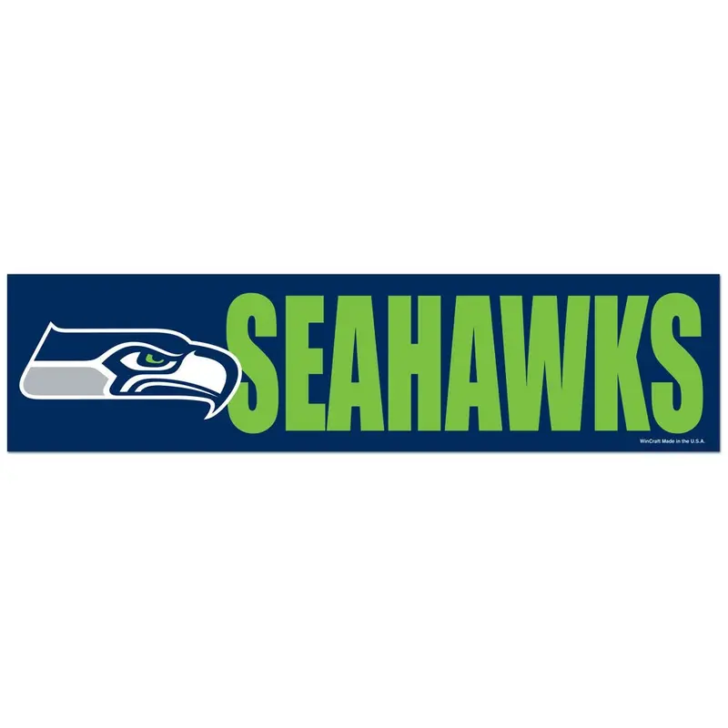 Seahawks Bumper Strip Decal