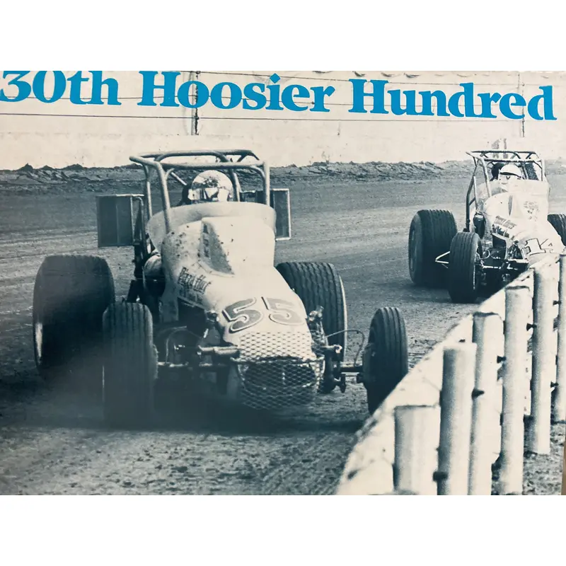 1982 Hoosier Hundred Race Program
