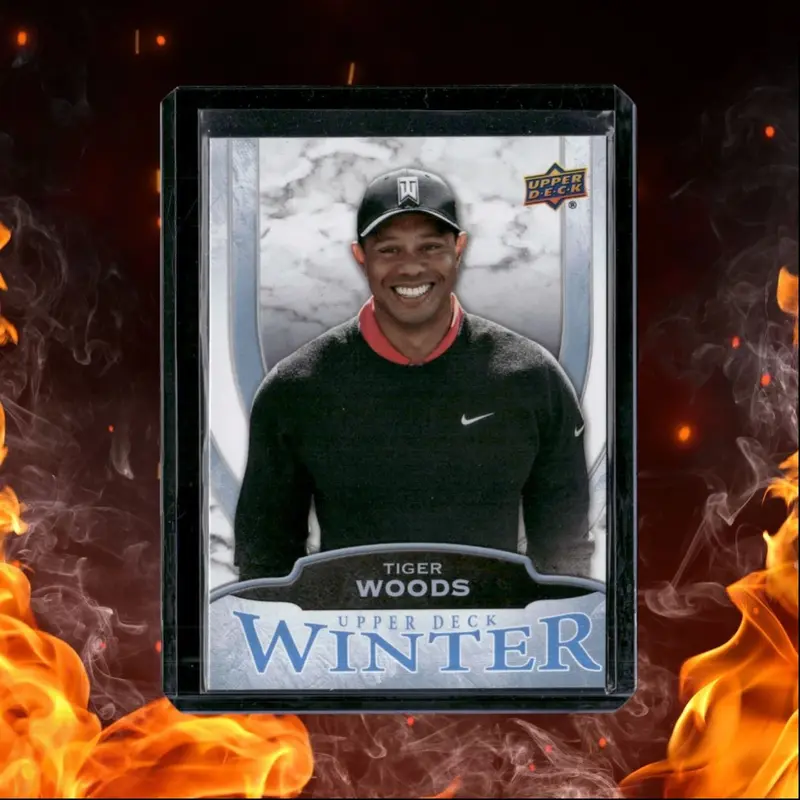2024 Upper Deck Portfolio Tiger Woods Winter (B) #W4