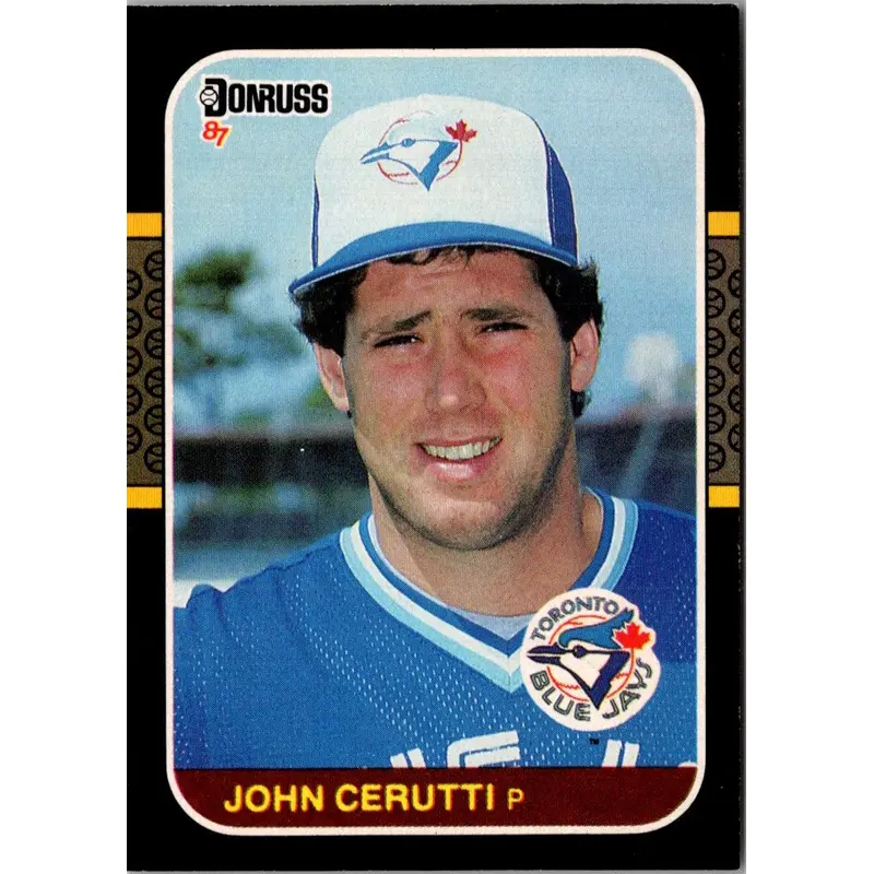 1987 Donruss John Cerutti #442 Rookie