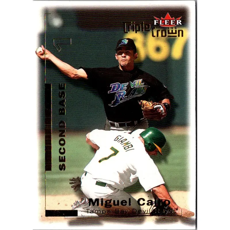 2001 Fleer Triple Crown Miguel Cairo #168