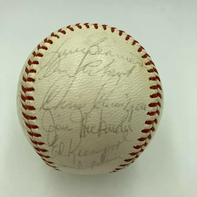 1965 New York Mets Team Signed National League Baseball