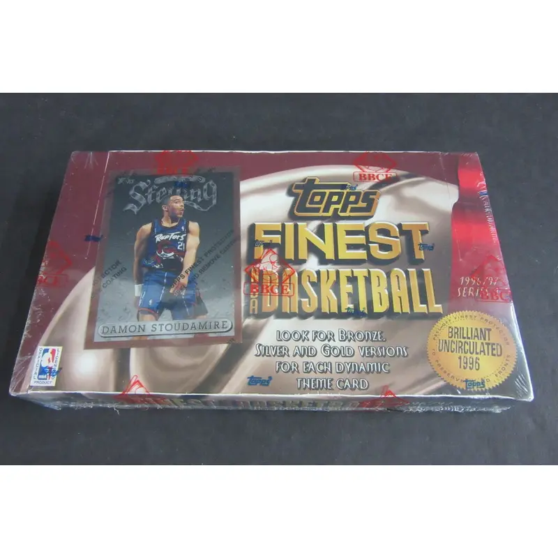 1996/97 Topps Finest Basketball Series 1 Box (Hobby) (BBCE)