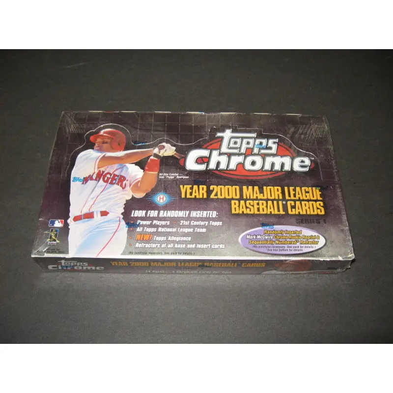 2000 Topps Chrome Baseball Series 1 Box (Hobby)