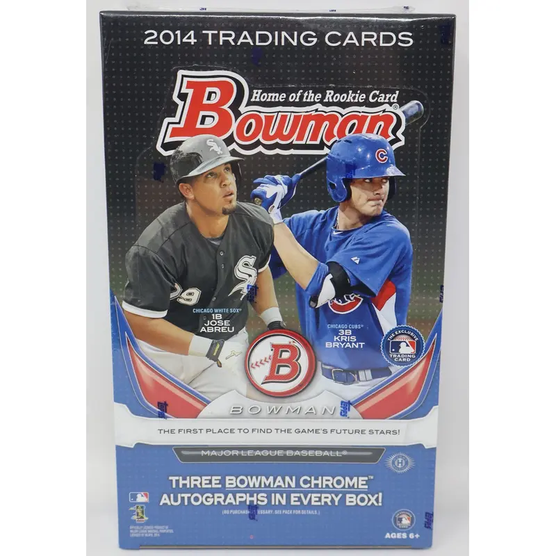 2014 Bowman Baseball Jumbo Box (Hobby) (12/32)