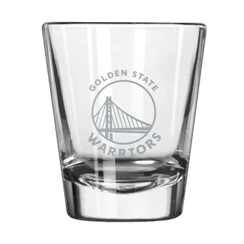 Golden State Warriors 2oz Frost Shot Glass