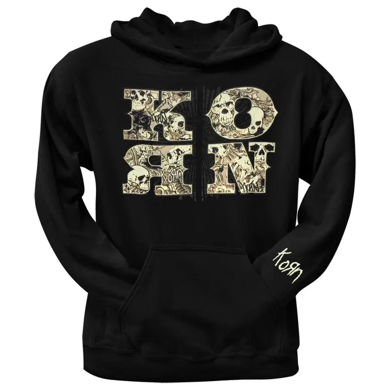 Korn - Skull & Letter Hoodie
