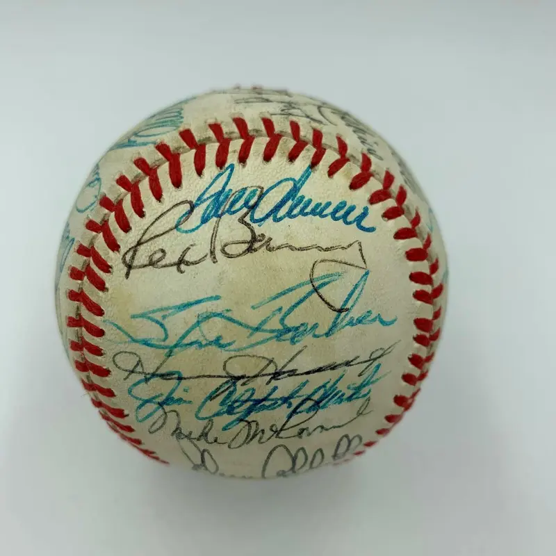 Rare No Hitter Pitchers Signed Baseball 29 Sigs Nolan Ryan Tom Seaver JSA COA