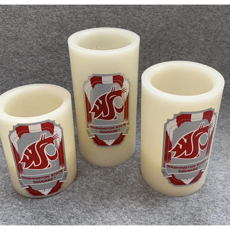 LED Flameless WSU Candle Set