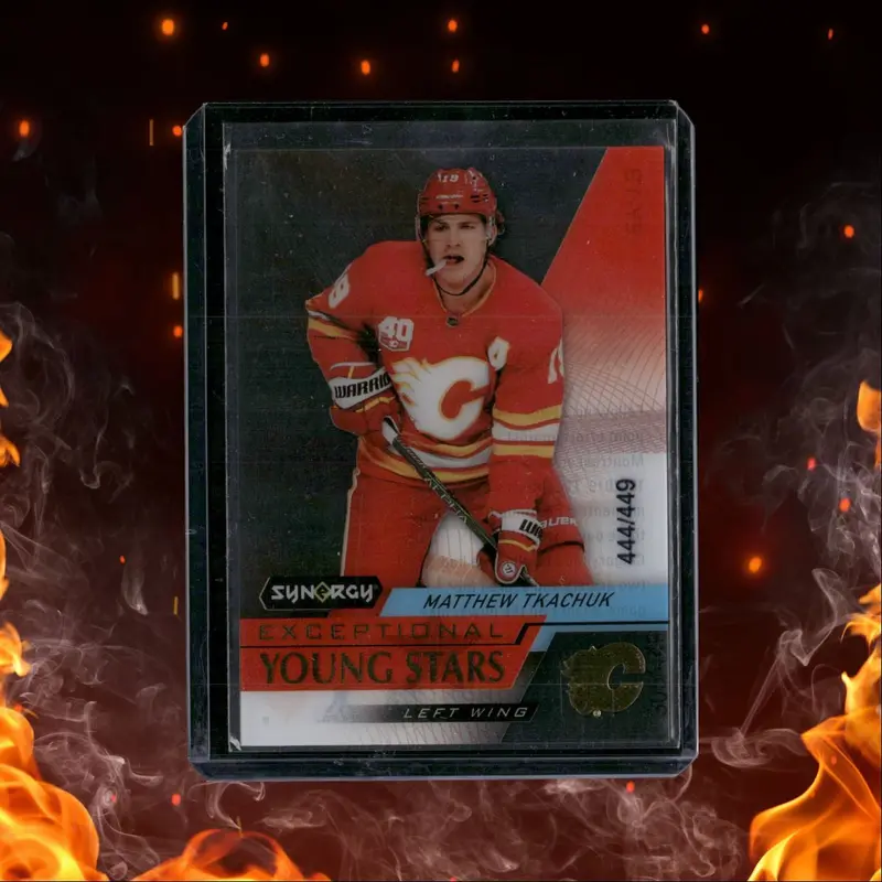 2020-21 Upper Deck Synergy Exceptional Young Stars Matthew Tkachuk #EY-19