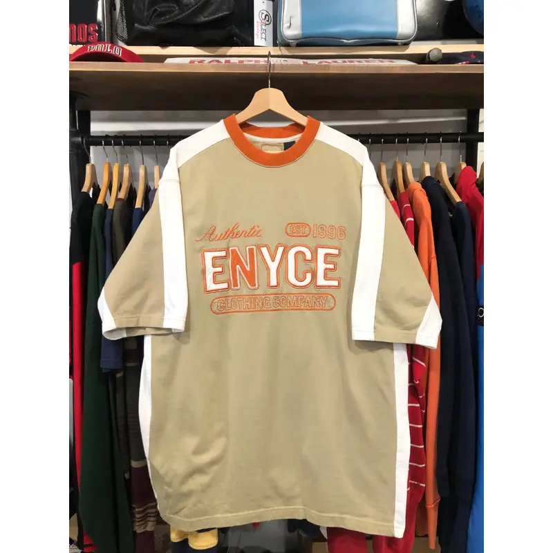 Vintage 2000s ENYCE Spellout Tee Size 2XL