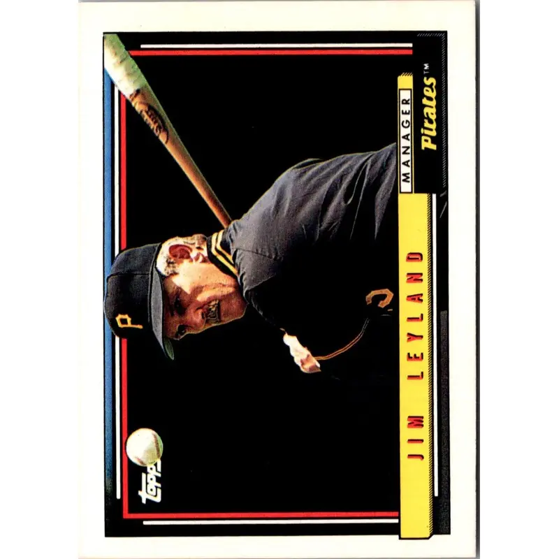 1992 Topps Jim Leyland #141