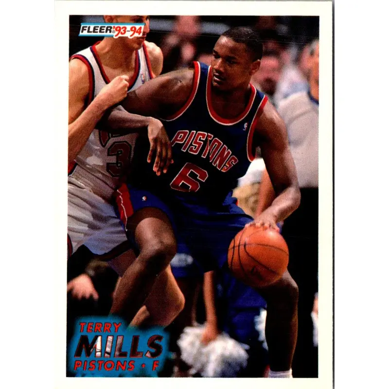 1993 Fleer Terry Mills #61