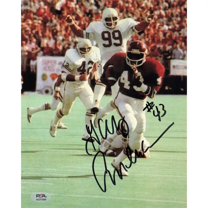 Gary Anderson signed 8x10 photo PSA/DNA Football Autographed
