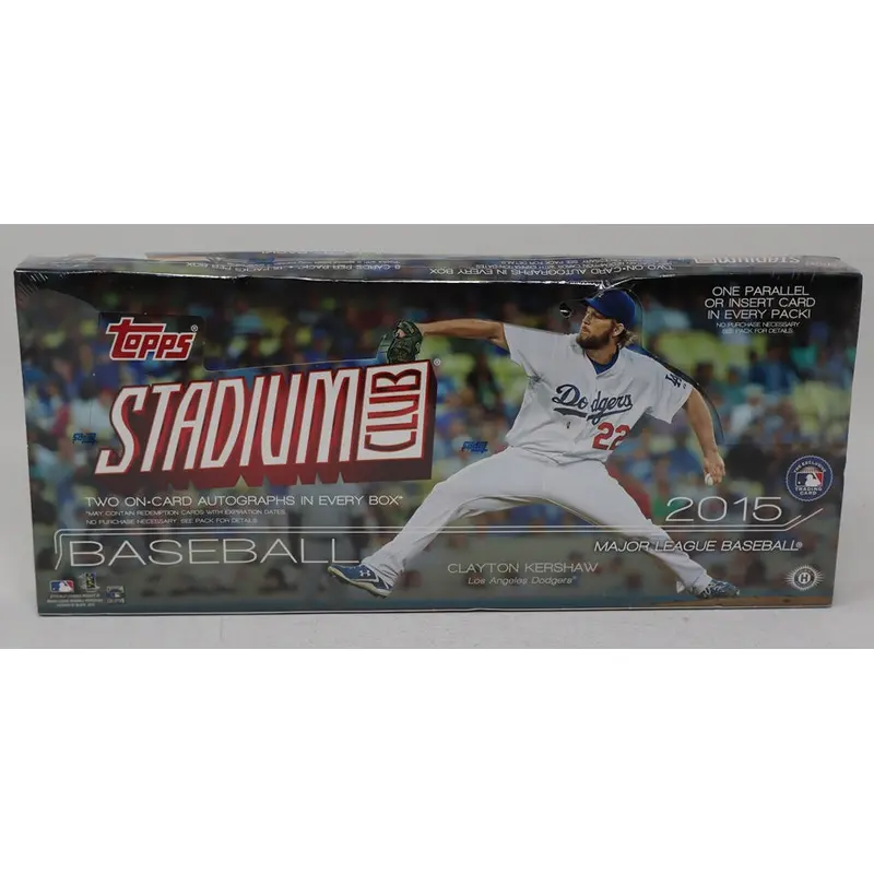 2015 Topps Stadium Club Baseball Box (Hobby) (16/8)