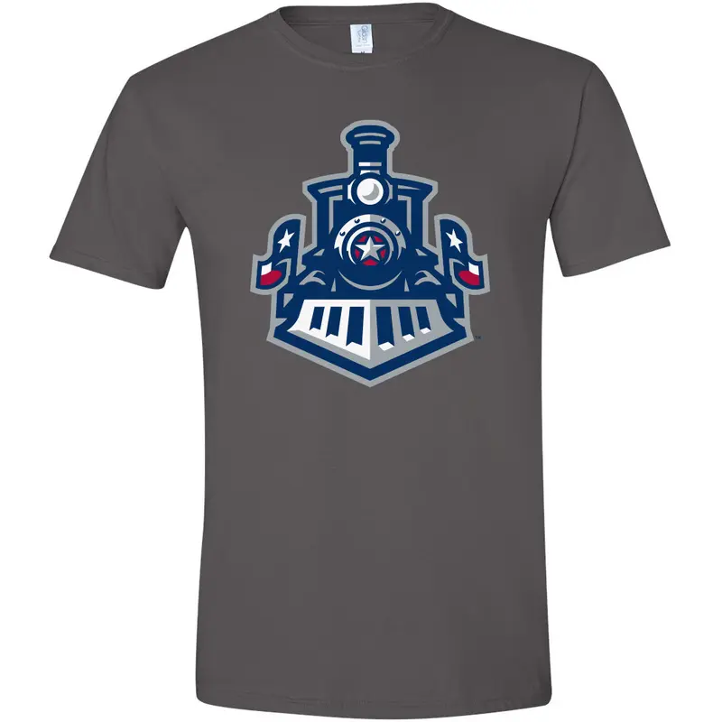 Round Rock Express Dark Gray Locomotive Tee