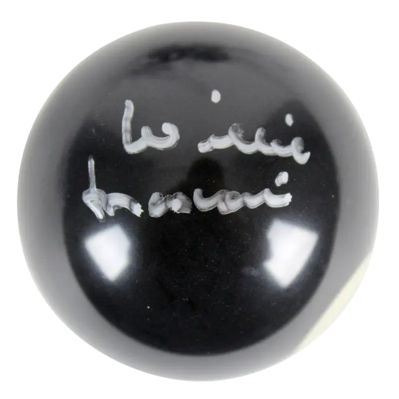 Willie Mosconi Authentic Signed #8 Billiards Pool Ball Autographed JSA #N41216