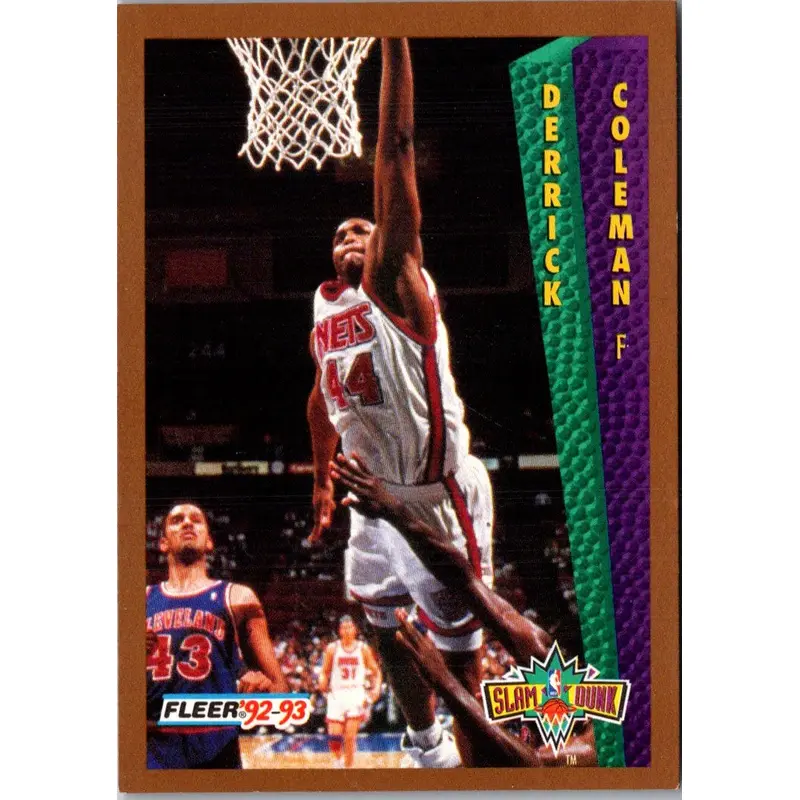 1992 Fleer Derrick Coleman #296