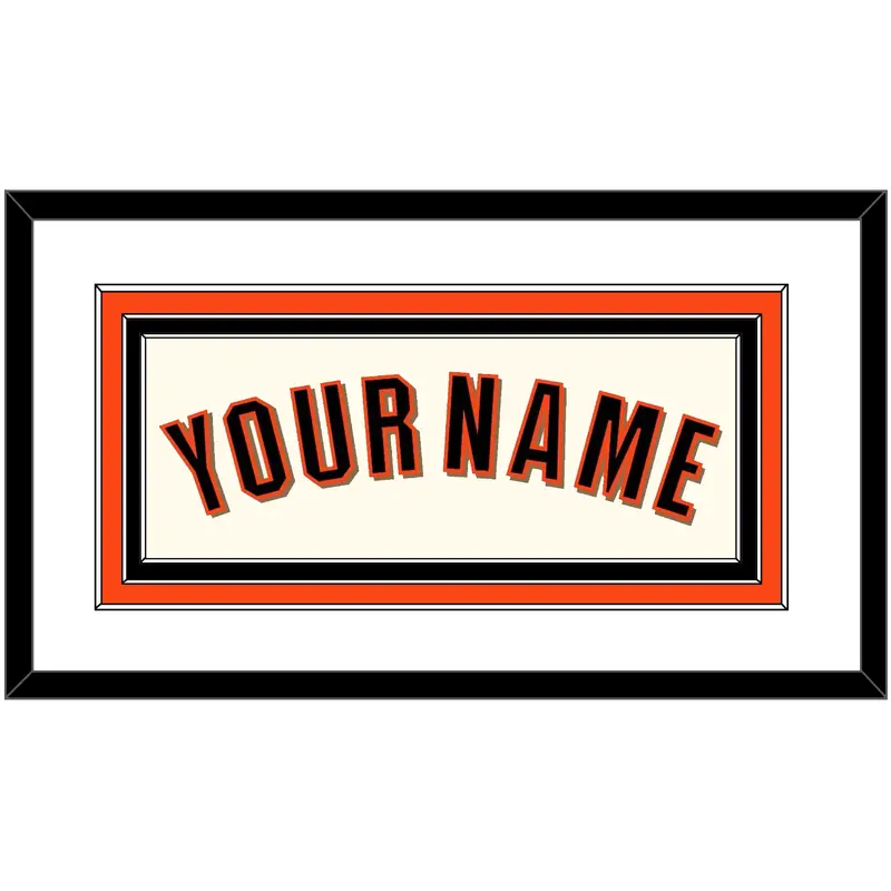 San Francisco Name - Home Cream (2022-2023) - Triple Mat 1