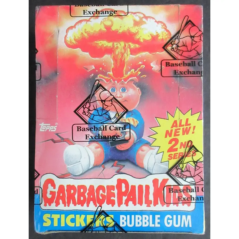 1985 Topps Garbage Pail Kids Series 2 Unopened Wax Box (w/ price) (BBCE) (A15968)