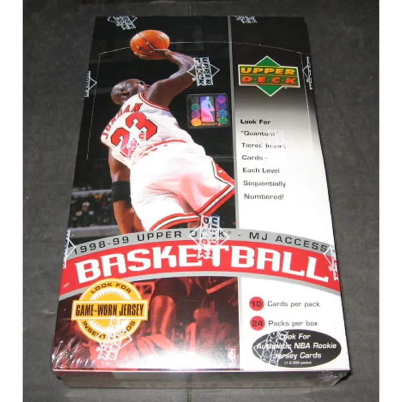 1998/99 Upper Deck MJ Access Basketball Box (24/10)