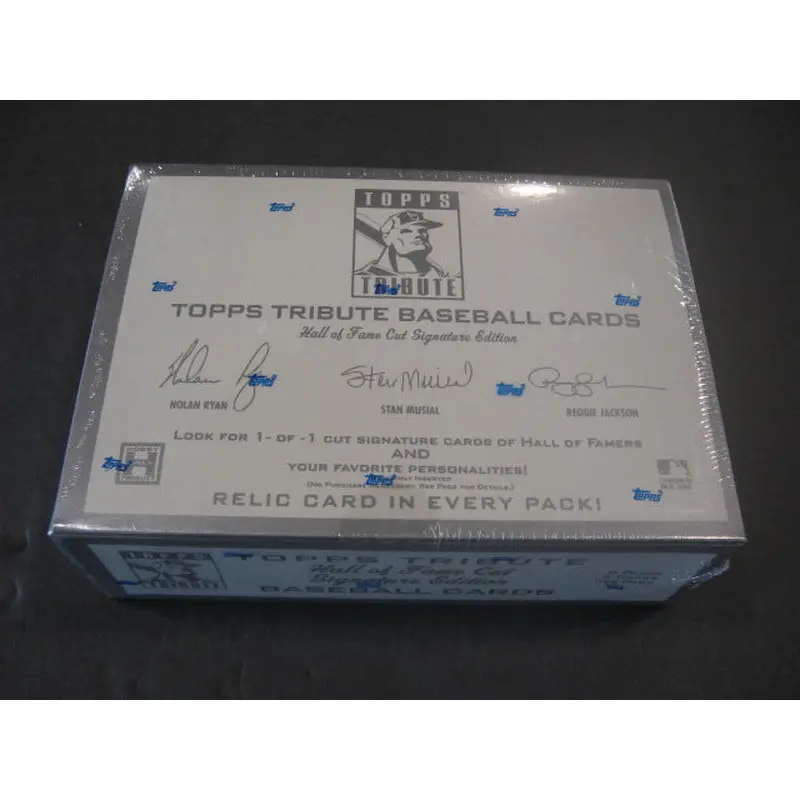 2004 Topps Tribute Hall Of Fame Baseball Box (Hobby)
