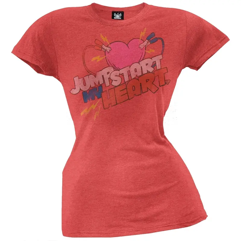 Jump Start My Heart Juniors T-Shirt
