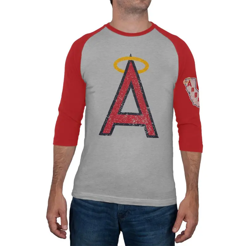 Los Angeles Angels - Logo Alliance Raglan