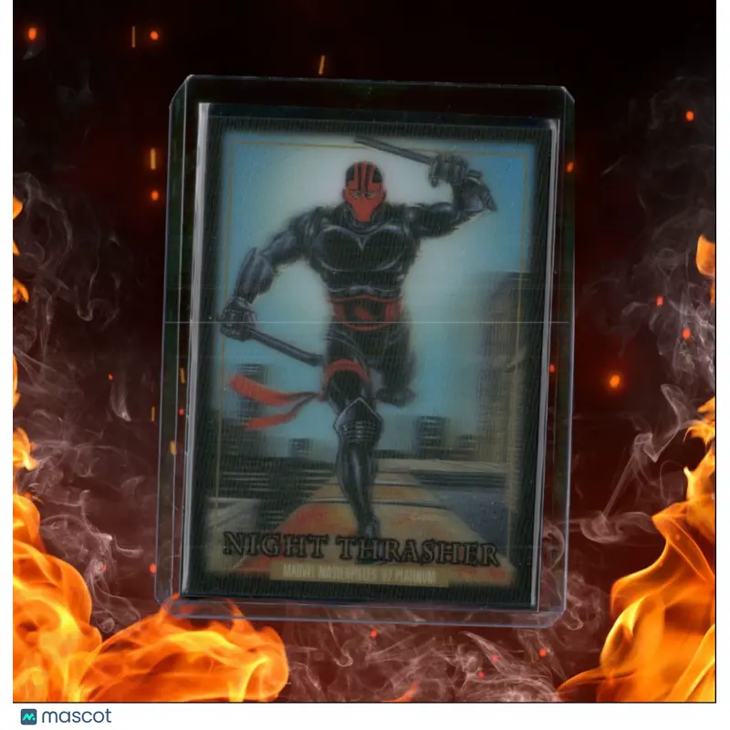 2024 Skybox Marvel Masterpieces '92 Platinum Night Trasher Lenticular #63