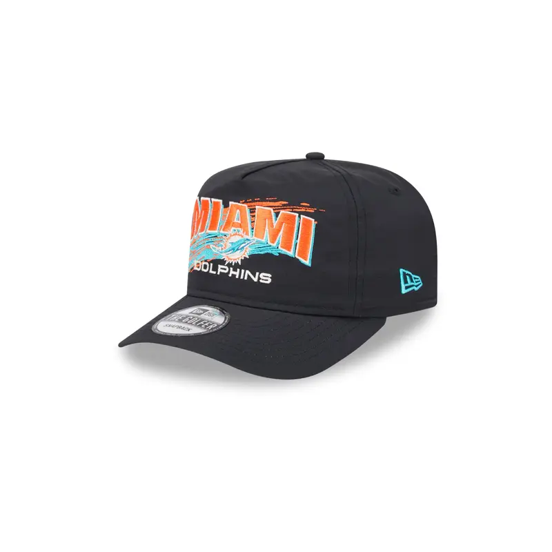 New Era - Miami Dolphins - Throwback Brush - Golfer - Black
