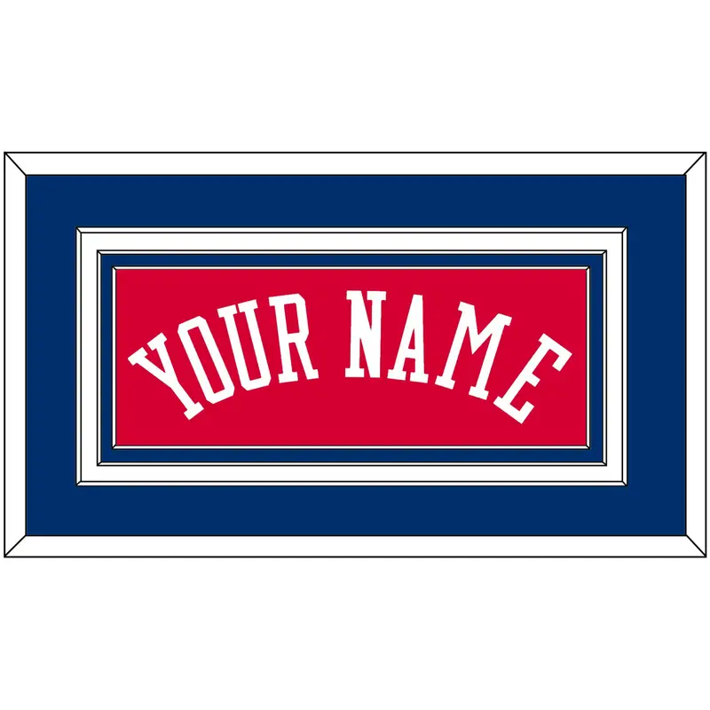 Philadelphia Name - Road Red (1978-1991) - Triple Mat 2