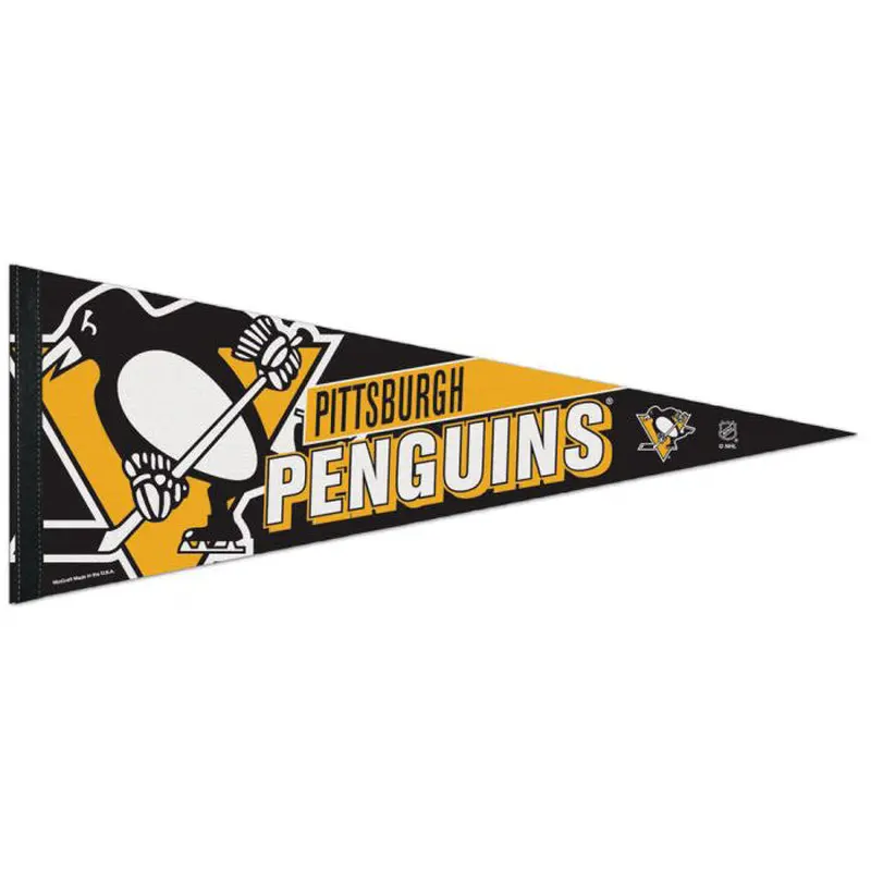 Pittsburgh Penguins NHL Hockey Team Premium NHL Felt Pennant - Wincraft