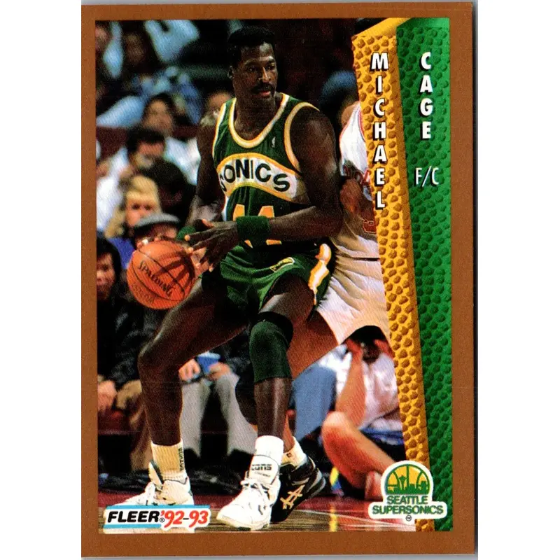 1992 Fleer Michael Cage #210