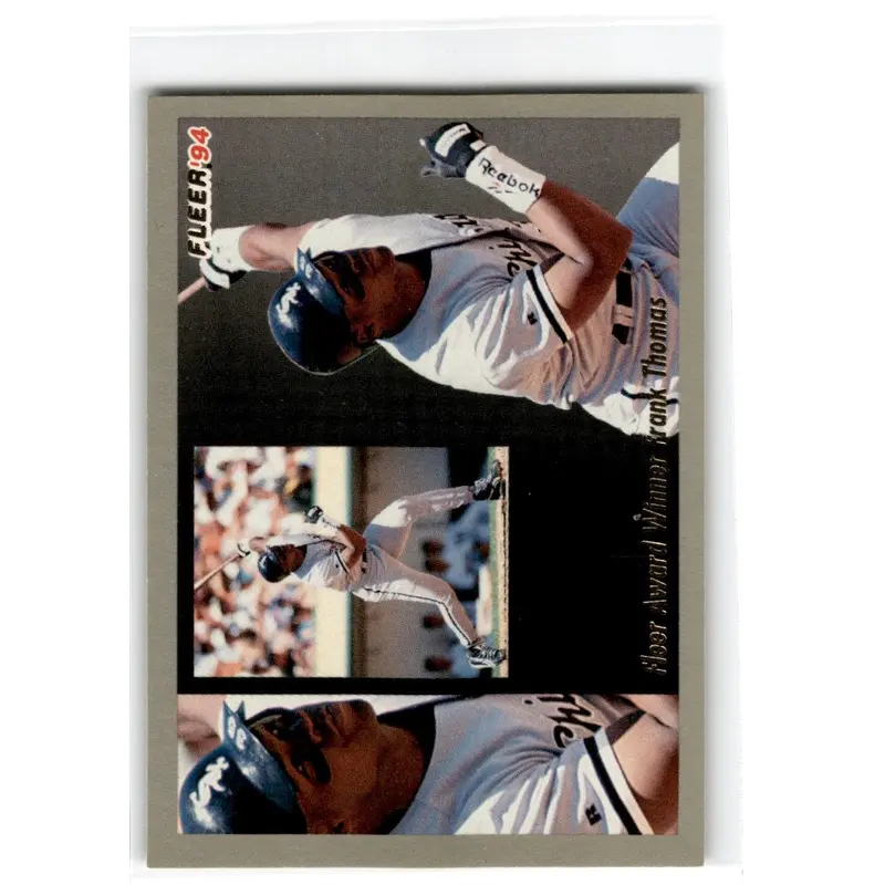 1993 Fleer Frank Thomas #4