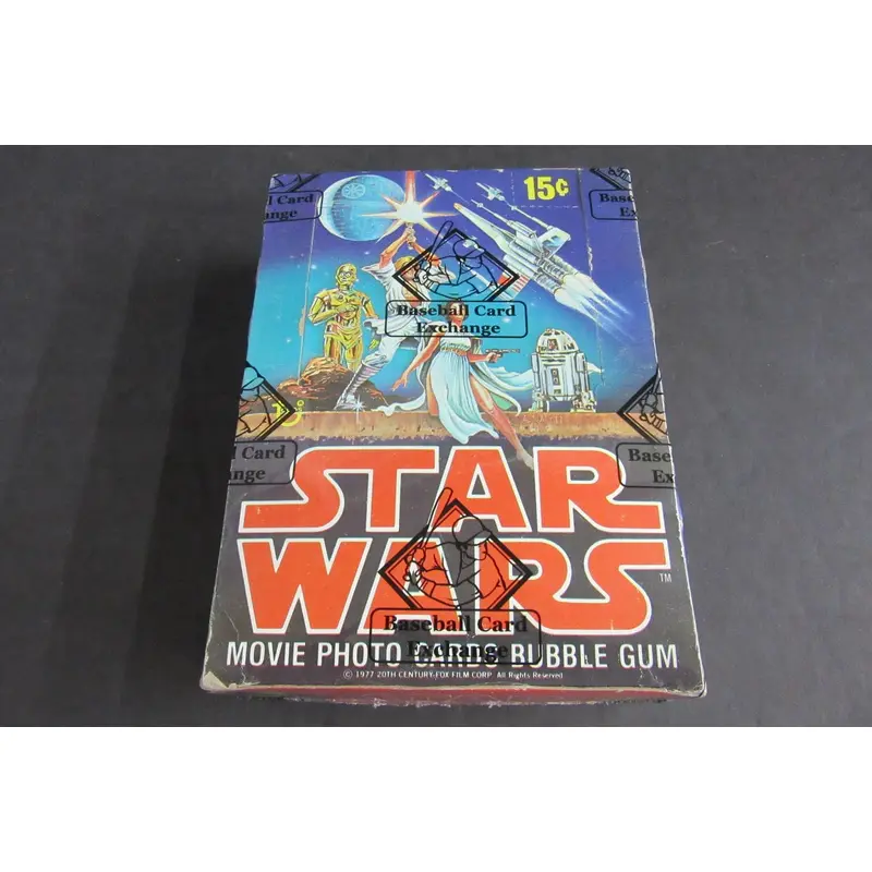 1977 Topps Star Wars Unopened Series 1 Wax Box