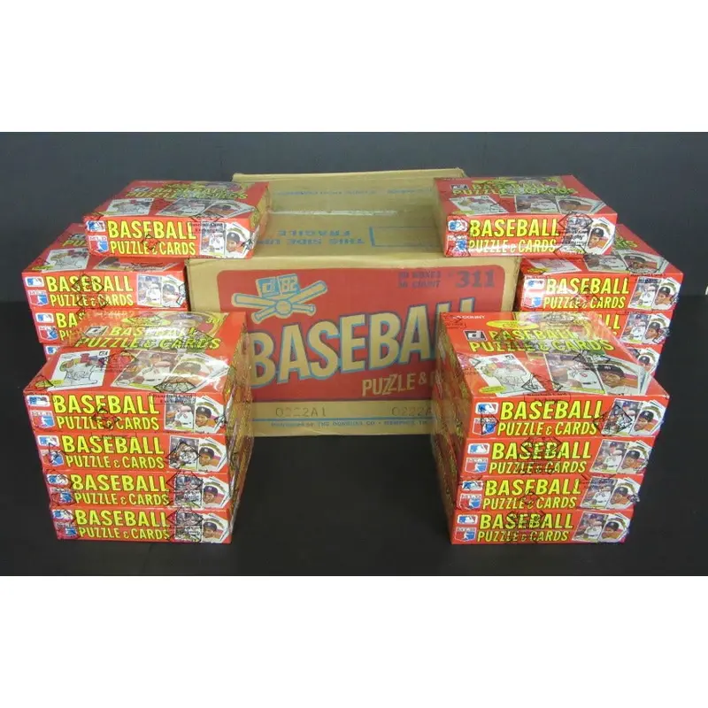 1982 Donruss Baseball Unopened Wax Case (20 Box) (BBCE)