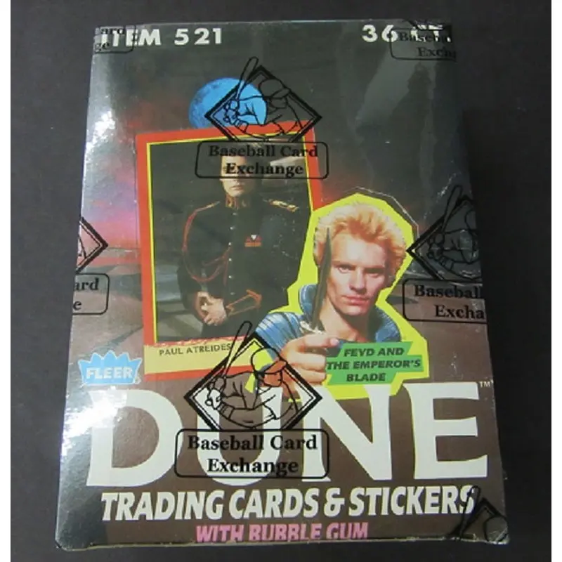 1984 Fleer Dune Unopened Wax Box (BBCE)